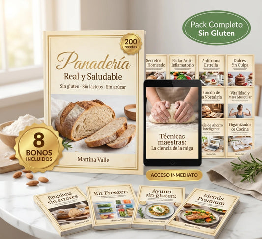 🍞 Pack Panadería Experta + 8 REGALOS EXCLUSIVOS 🎁