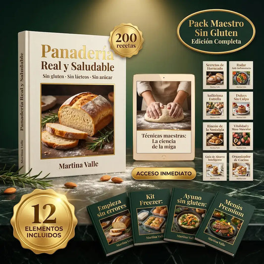 ⭐ Pack Maestro Sin Gluten ⭐ EDICIÓN COMPLETA 💎