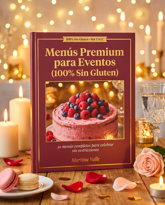 Menús Premium para Eventos (100% Sin Gluten)